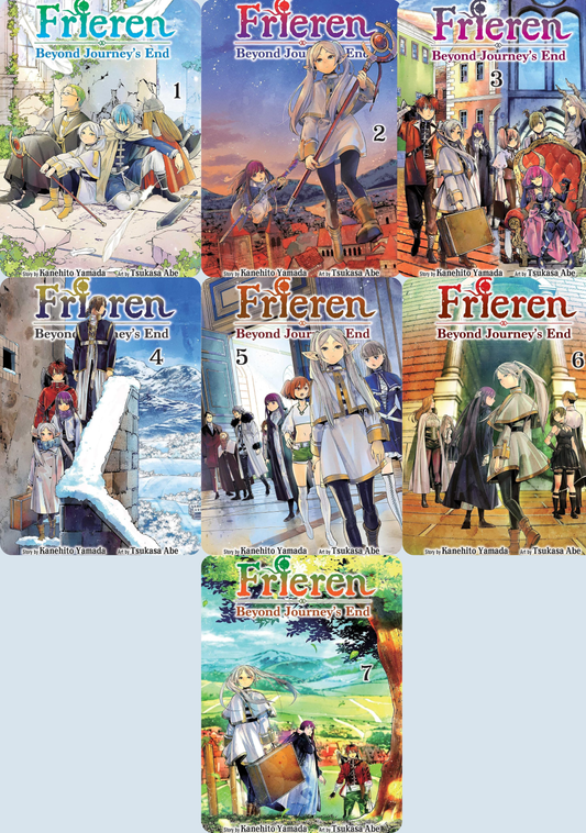 Frieren: Beyond Journey's End Season 1 Manga Set (Vol. 1-7)