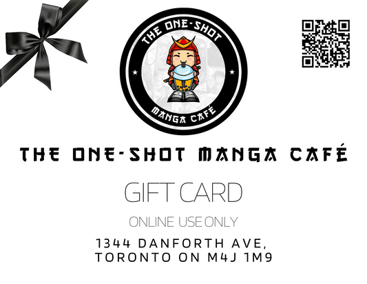 THE ONE-SHOT MANGA CAFE GIFT CARD (ONLINE ONLY)