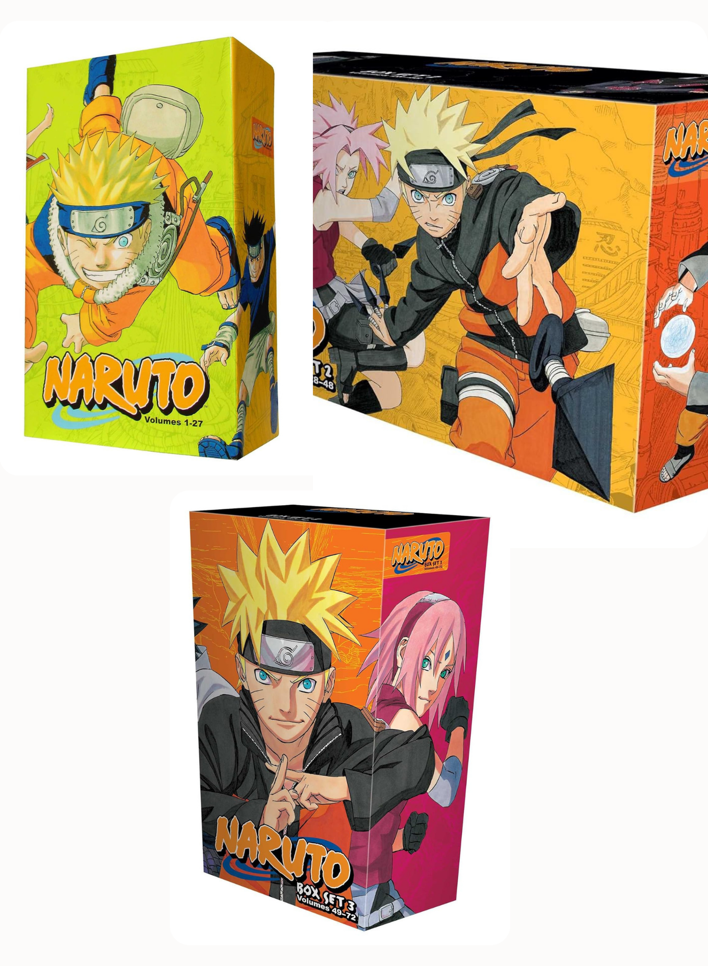 Naruto Complete Series Box Set Bundle (Box Sets 1-3)