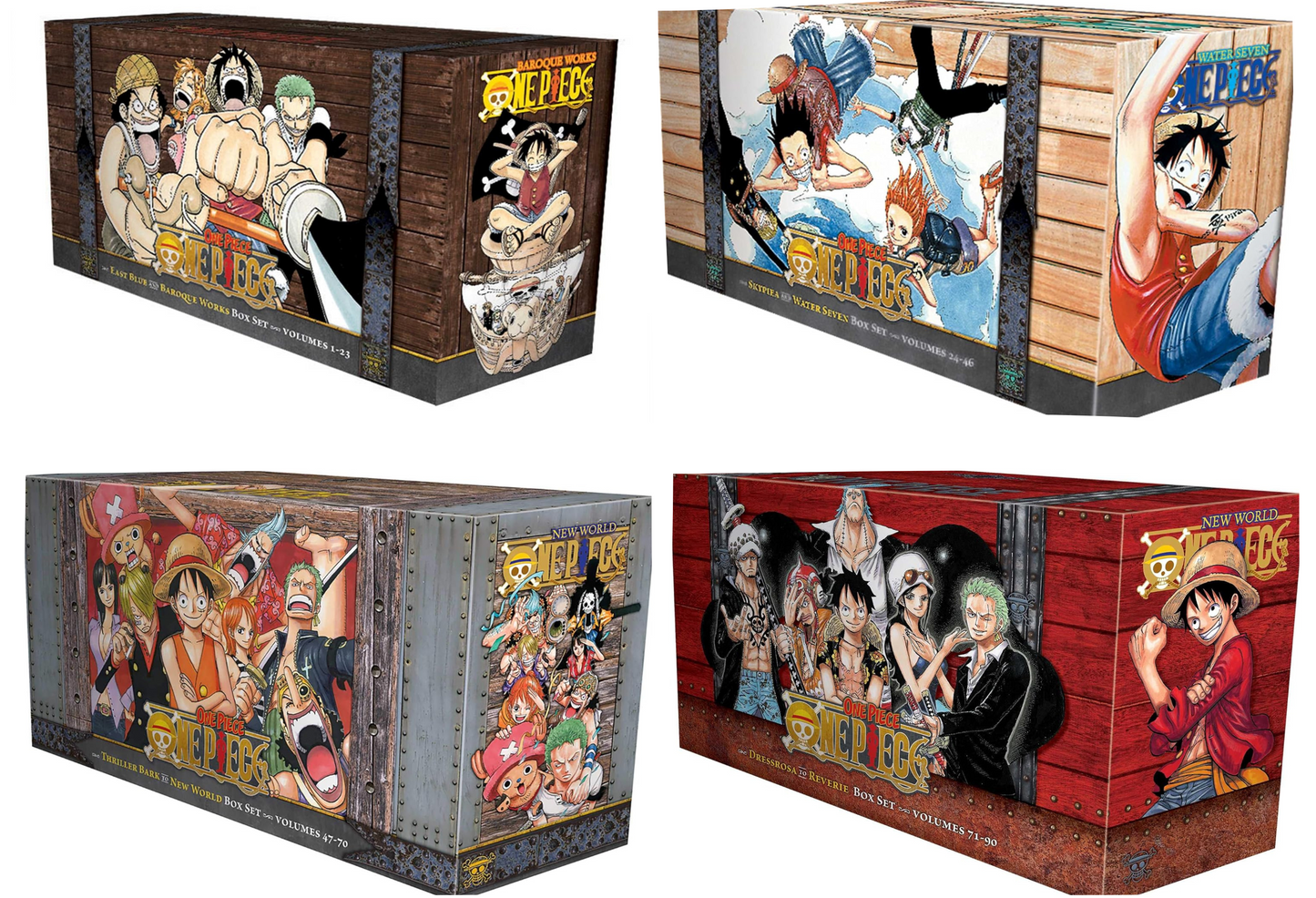 One Piece Box Set Bundle: East Blue to Reverie (Box Sets 1-4)