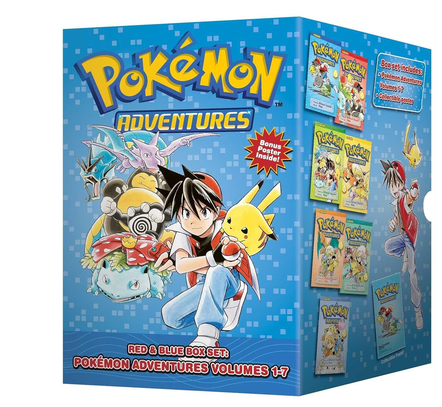 POKEMON ADVENTURES: RED & BLUE BOX SET VOL 01