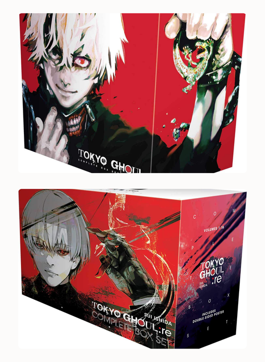 Tokyo Ghoul Complete Series Box Set Bundle (Tokyo Ghoul + Tokyo Ghoul:re Box Sets)