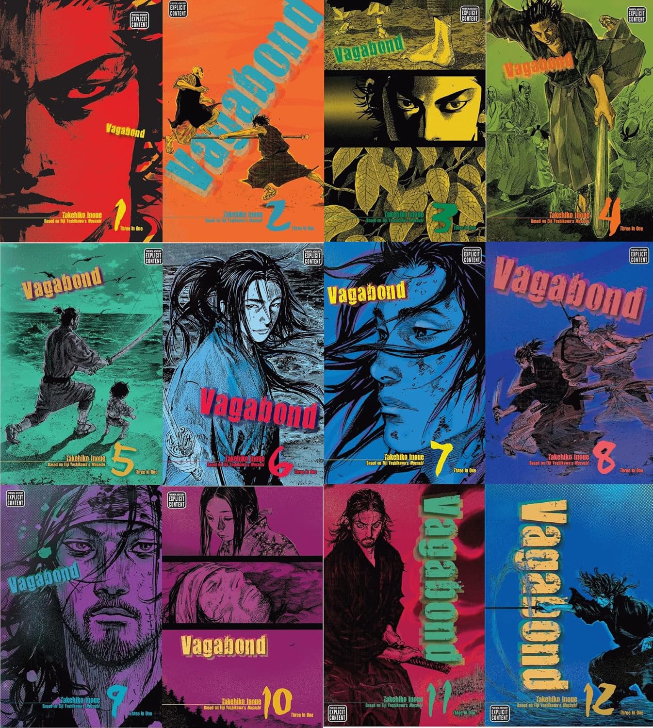 Vagabond (VIZBIG Edition), Manga Set (Vol 1-12)