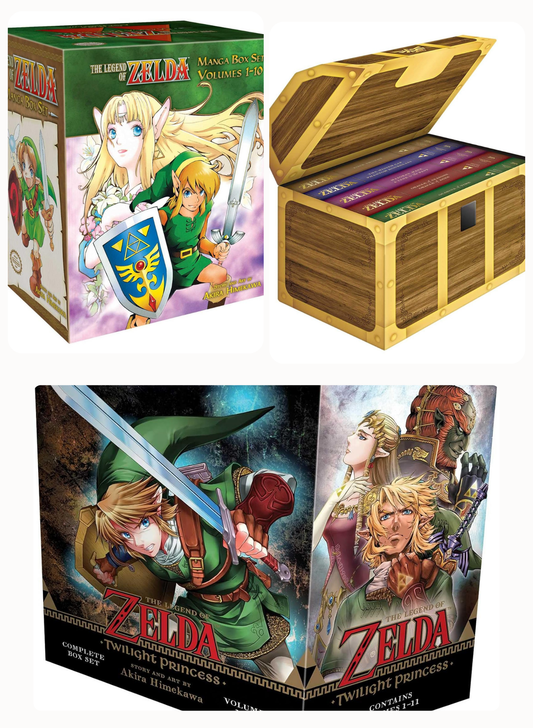 The Legend of Zelda Complete Box Set Collection Bundle (All 3 Zelda Box Sets)