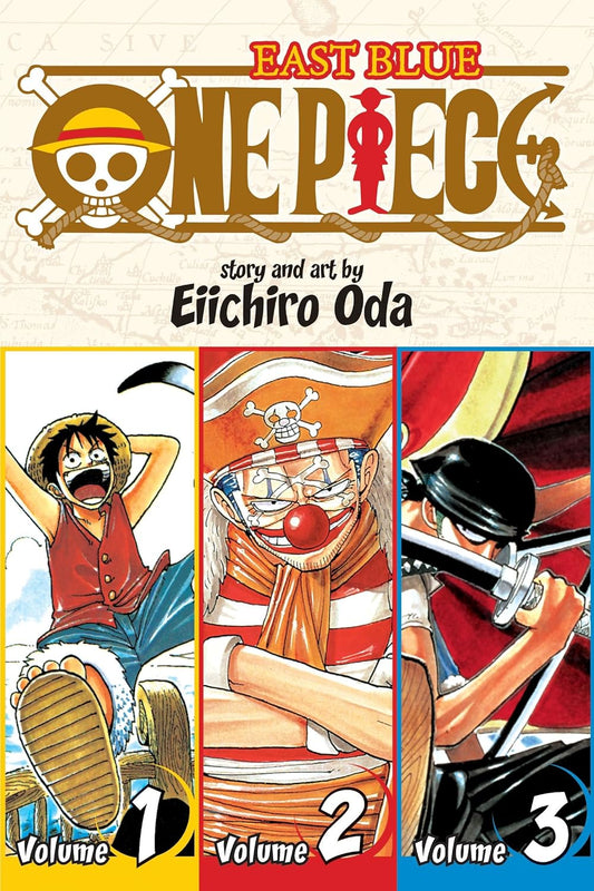 One Piece 3-In-1 Vol. 01 (Collects Volumes 1, 2, and 3)